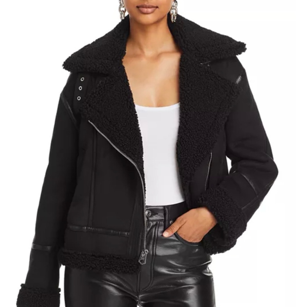 FRENCH CONNECTION
Faux Shearling Oversized Coat